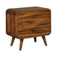 thumbnail image 4 of Pemberly Row 4-piece Queen Wood Bedroom Set Dark Walnut and Dark Gray, 4 of 6