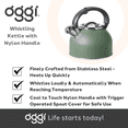 thumbnail image 3 of Stainless Steel Whistling Tea Kettle (1.9 lt, 64 oz), 3 of 8