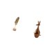 thumbnail image 5 of Escultura de hojas,Estatua de hoja de metal Escultura de hoja Decoración del hogar,estatua,Estatuas,figuras de animales,manualidades,Escultura de madera del zoológico,regalo de decoración de, 5 of 8
