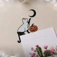 thumbnail image 2 of Del Marco La Puerta Halloween Gato Decorativa para Pared Al Aire Libre, 2 of 9