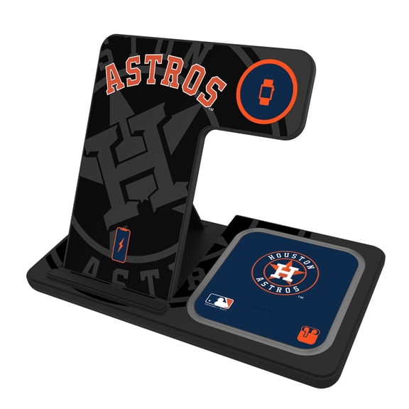 Keyscaper Houston Astros 3-In-1 Wireless Charger