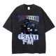 thumbnail image 1 of Camisetas Vintage lavadas para hombre, camisa informal de 100% algodón, con gráfico Retro, Hip Hop, Unisex, negra, ropa de calle de gran tamaño, 1 of 4