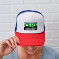 thumbnail image 6 of CafePress - Official CERT - Adjustable Unisex Printed Trucker Hat with Mesh Back, 6 of 10