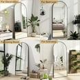 thumbnail image 6 of Easy4Home 56"x21" Arched Full Length Mirror Freestading Full Body Floor Mirror, Black, 6 of 6