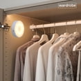 thumbnail image 3 of Luz LED con Sensor de movimiento, lámpara recargable por USB para cocina, dormitorio, escaleras, armario, pasillo, armario, luz nocturna, 3 of 4