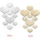 thumbnail image 3 of 10PCS Espejo en forma de corazón Etiqueta de la pared 3D Espejo Arte Decoración DIY Decoración de la pared ANGGREK Otros, 3 of 7