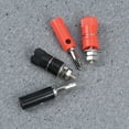 thumbnail image 2 of 10 pares de conectores banana de 4 mm con conector hembra aislado para equipos de audio y cable de altavoz, 2 of 4