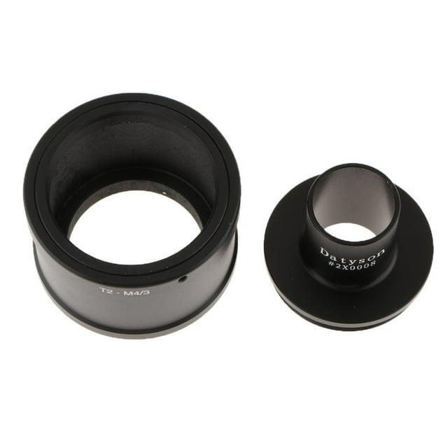 Tubo de microscopio de 0,91 pulgadas con de montaje T T2 para / 3 , EP2, EPL1 DMC, DMC-GH1, DMC-GF1 CUTICAT Adaptador de montaje para microscopio