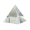 thumbnail image 5 of EOEMY 3Degyptian Scripture Pyramid Paperweight Fengshui Crystal Prism Optical Religion, 5 of 8
