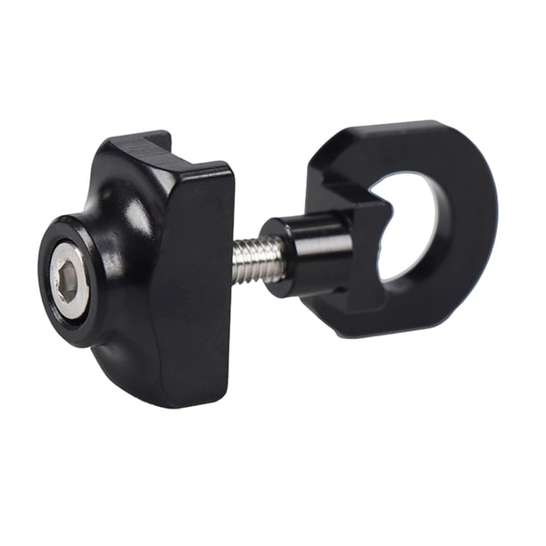 Soidarity Ajustador de tensión de cadena de bicicleta plegable resistente y duradero construido para durar Ajustador de tensión de cadena de Ciclismo negro