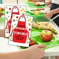 thumbnail image 5 of Thank You a Bunches for all The Lunches Gift Tag  30 pk 2.5x3.5 Card Lunch Lady Cafeteria Worker Appreciation Elementary School End of Year Gifts, 5 of 5