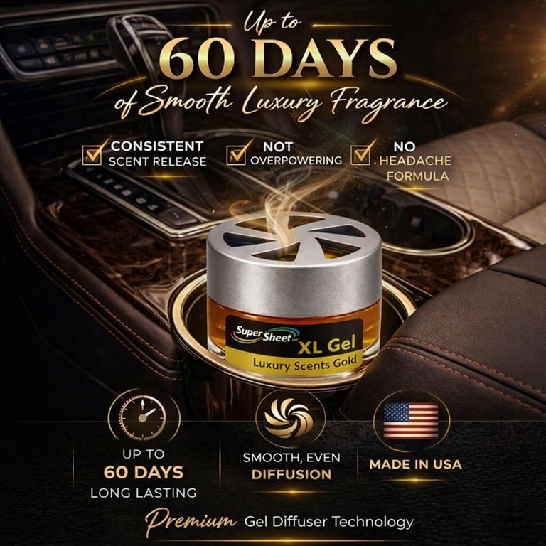 Super Sheet XL Gel Car Air Freshener