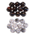 thumbnail image 1 of Paquete de 20 Dados de 12 Caras para Juegos de Rol, 1 of 9