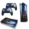 thumbnail image 5 of European Castles Under The Moon PS5/PS5 Slim Digital Disc Skin Sticker For Console And Controller Skins, 5 of 7