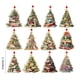 thumbnail image 3 of Placas Navideñas De Madera 12 adornos navideños colgantes de madera de colores para colgar en el árbol, ideales para fiestas navideñas【A】 Rkxzt, 3 of 8