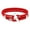 Red, variant on Adjustable Milan-Cord Rope Chain Wristband Whale Tail Wrap Bracelet for Men