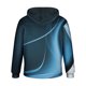 thumbnail image 5 of Sudadera con capucha para hombre, estilo casual, con cuello redondo, estampado, manga larga, blusa de poliéster, 5 of 6