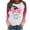 Pink B, variant on Women Valentines Day Sweatshirts Long Sleeve Hearts Letter Printed Color Block Raglan Pullover Crewneck Cute Tops (XL, Pink D)