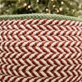 thumbnail image 3 of Colonial Mills Kringle Christmas Floor Basket - Candycane Red 18"x18"x16", 3 of 6