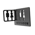 thumbnail image 1 of Letrero De Baño Sunnimix baño Decoración De Montaje Lateral, 1 of 8
