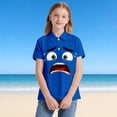 thumbnail image 5 of WOYY Boys Girls Short Sleeve Polo Shirt Summer Casual Graphic Print T-Shirt, Sizes 3-14, 5 of 5