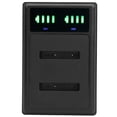 thumbnail image 2 of Double Battery Charger For EN-EL19 Camera Sturdy And Durable Battery Charger Portable Safe And Stable Convenient High Efficiency For, 2 of 8