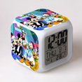 thumbnail image 3 of Figura de Sonic de anime de 8 x 8 x 8 cm, reloj despertador electrónico, reloj digital, reloj luminoso que cambia de color, regalo para niños, estudiantes y niños, 3 of 5
