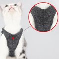 thumbnail image 4 of Cat Harness Escape Proof Small Cat and Dog Vest Harness with Reflective Strap Soft Mesh Adjustable Cat Walking Jacket for Kitten, 4 of 12