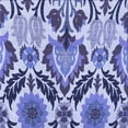 thumbnail image 1 of Ahgly Company Machine Washable Indoor Square Transitional Deep Periwinkle Purple Area Rugs, 8' Square, 1 of 7