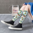 thumbnail image 3 of Lsque Cartoon Car Racing Printed Crew Socks Men's Women's LightWeight Thin Casual Calf Socks ,Knee High Socks,Cotton Socks, 3 of 9