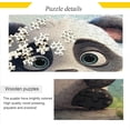 thumbnail image 2 of FREEAMG Cute Cartoon Panda Puzzle 1000 Pieces - Wooden Jigsaw Puzzles for Family Games - Suitable for Teenagers and Adults, 29.5"x19.7", 2 of 7
