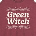 thumbnail image 3 of Instant Message - Green Witch - Women's Racerback Tank Top, 3 of 6