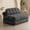 Gray, variant on Jpiziso Folding Sofa Bed with Pillow Foldable Couch Convertible Sleeper Chair with Back Support Beige for Living Room Bedroom