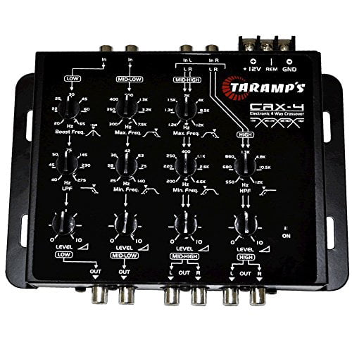 Taramps CRX4 Tara Four Way Electronic Crossover