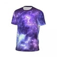 thumbnail image 5 of T Shirt For Men Galaxy Sky Design T-Shirt Space Stars Planets Harajuku Gym Short Sleeve Quick Dry Ts, 5 of 7