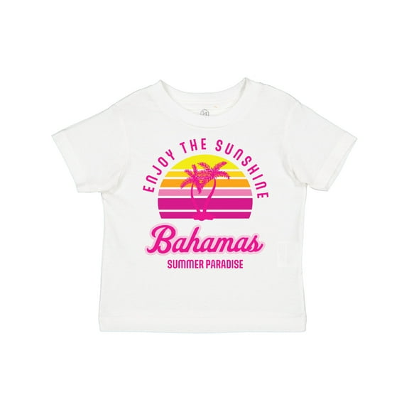 Inktastic Enjoy the Sunshine Bahamas Summer Paradise Boys or Girls Toddler T-Shirt