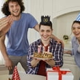 thumbnail image 1 of Houderco 1Ud Sombrero Decorativo De Fiesta Negro Hecho Para Celebraciones Especiales, 1 of 5