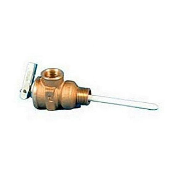 Camco 10473 - RV Trailer Camper T & P Valve 3/4 W/ 4 Probe Coated Skin