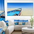 thumbnail image 1 of Long Tail Boat Stand at the Beach - Seashore Canvas Art Print, 1 of 3