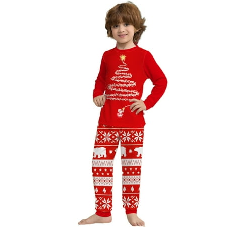 

Christmas Parent-child Pajamas Christmas Pajamas For Kid Dad Mom Baby Dog