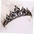 thumbnail image 6 of FONDOTIN Elegant Black Crystal Bridal for Wedding, Engagement, Party Hair Accessories and Special Occasions, 6 of 8