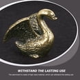 thumbnail image 4 of PAMINGONO Animal De Latón Dorado Con Estatua De Cisne Para Hogar Y Oficina, 4 of 8