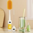 thumbnail image 5 of Kilougeis 2026 New 4 in 1 Bottle Cleaning Brush Set Multifunctional Bottle and Cup Lid Cleaner Brush Long Handle Cleaner Brush Versatile Cleaning Tools Brush for Bottle Tight, 5 of 9