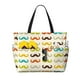 thumbnail image 1 of Fotbe Colorful Mustache Bolsa de Viaje para Playa - Resistente al Agua, Bolsa Tote de Gran Capacidad y Ligera con 7 Bolsillos para Mujeres y Hombres, 1 of 7