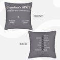 thumbnail image 2 of Grandma Spot Pillowcase with Two Pockets, Granddaughter's Gift for Grandma, Double-Sided Square Polyester Pillowcase for Sofa Car Home Decoration,Christmas Birthday Gifts, 2 of 13