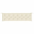 thumbnail image 4 of Cojín para Banco de Jardín Casafoyer Crema Blanco 200x50x7 cm Poliéster, 4 of 4