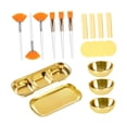 thumbnail image 4 of Zentra 23 Pieces Face Mask Mixing Bowl Set DIY Facemask Mixing Tools Breathable Easy to Gold, 4 of 8
