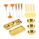 thumbnail image 4 of Juego de 23 cuencos para mezclar mascarillas faciales, ideal como recuerdo de fiesta o para salón de belleza. Oro, 4 of 8