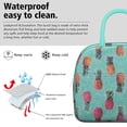 thumbnail image 3 of Lunch Bag Lunch Box for Women Reusable Insulated Lunch Bags,Water-Resistant Pineapple Fruit Tree Cooler Lunch Tote Bag, Large Capacity for Work Travel Picnic, 3 of 6