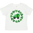 thumbnail image 3 of Inktastic St Patricks Day Shamrock Truck Boys Toddler T-Shirt, 3 of 5